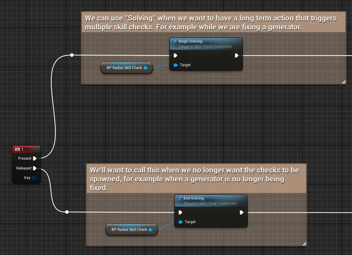 Begin Solving and End Solving called from an actor's Event Graph